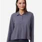 Adidas Women's Beyond Long Sleeve Loose Polo