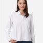 Adidas Women's Beyond Long Sleeve Loose Polo