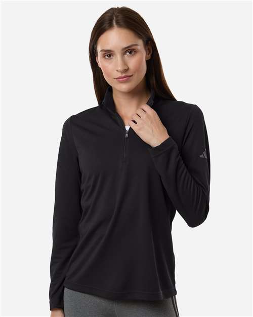 Adidas Women's Lightweight Quarter-Zip Pullover