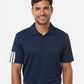 Adidas Men's Performance 3-Stripes Climacool Polo