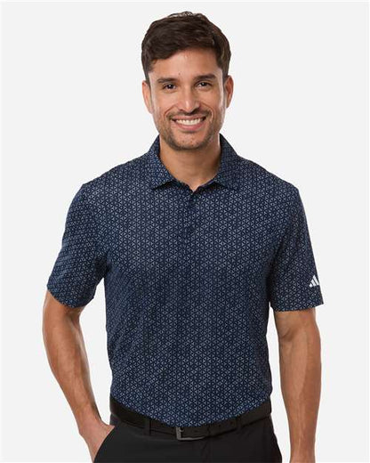 Adidas Men's Ultimate365 Mesh Tango Print Climacool Polo