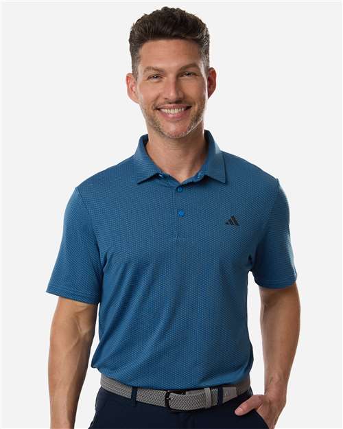 Adidas Men's Performance Textured Polo