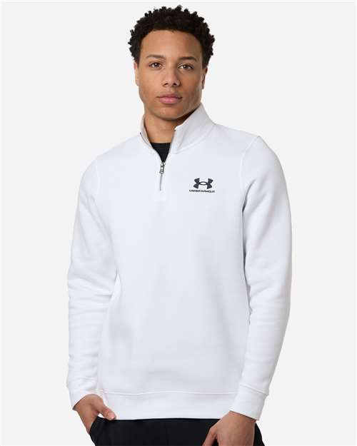Under Armour Men's Icon Fleece Quarter-Zip Pullover
