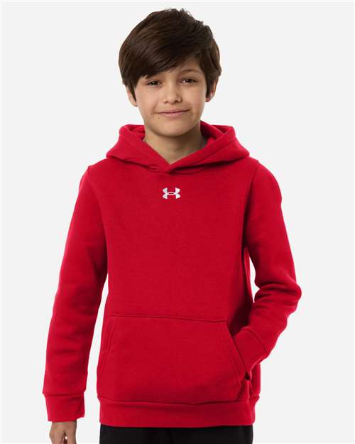 Under Armour Youth Team Icon Fleece Hooded Sweatshirt