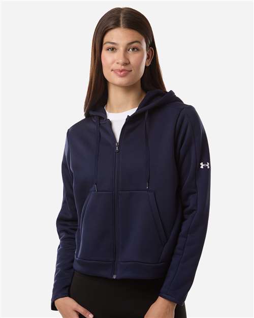 Under Armour Women's Armour Fleece Pro Hooded Full-Zip