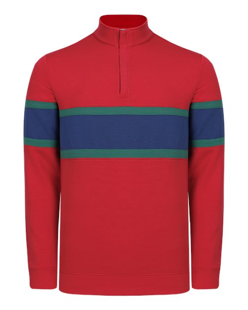 Swannies Men's Owen Quarter-Zip Colorblock Pullover