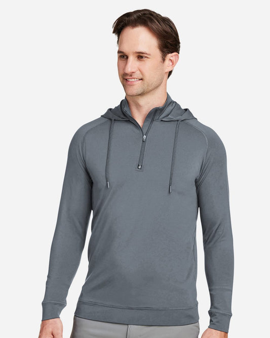Swannies Unisex Vandyke Quarter-Zip Hooded Pullover