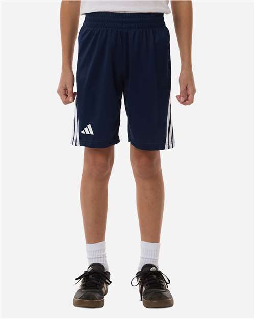 Adidas Youth 3-Stripes 7" Shorts