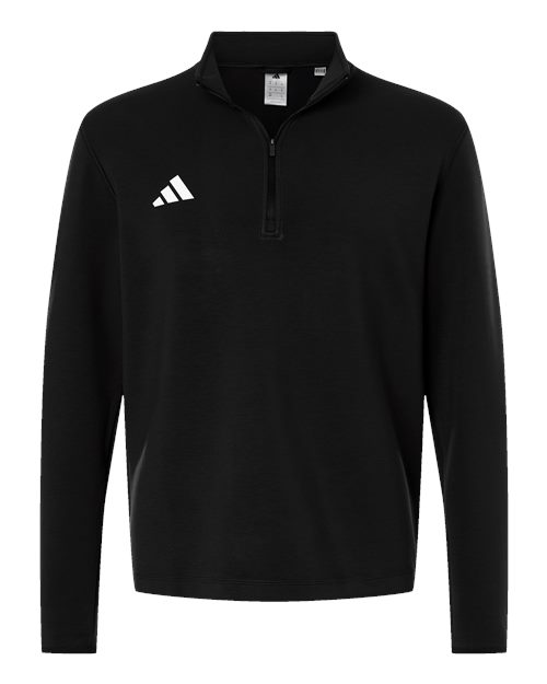Adidas Men's 3-Stripes Quarter-Zip Pullover