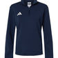 Adidas Women's 3-Stripes Quarter-Zip Pullover