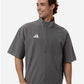Adidas Men's Short Sleeve Quarter-Zip Pullover