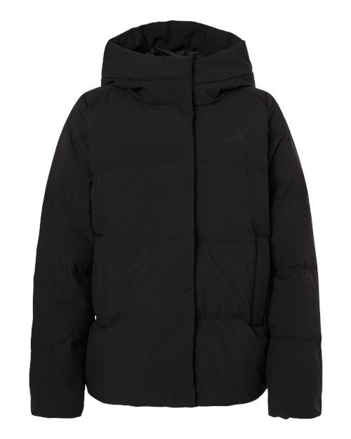 Adidas Women's Helonic Down Puffer Hooded Jacket