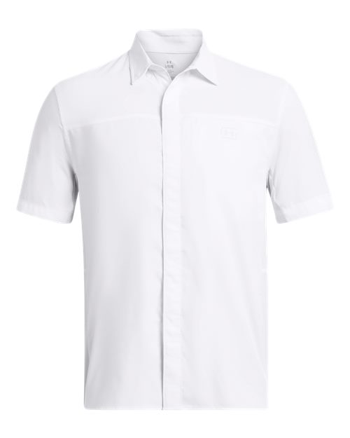 Under Armour Men's Fish Pro Hybrid Woven Short Sleeve