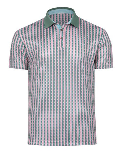 Swannies Men's Greens Piqué Polo