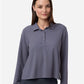 Adidas Women's Beyond Long Sleeve Loose Polo