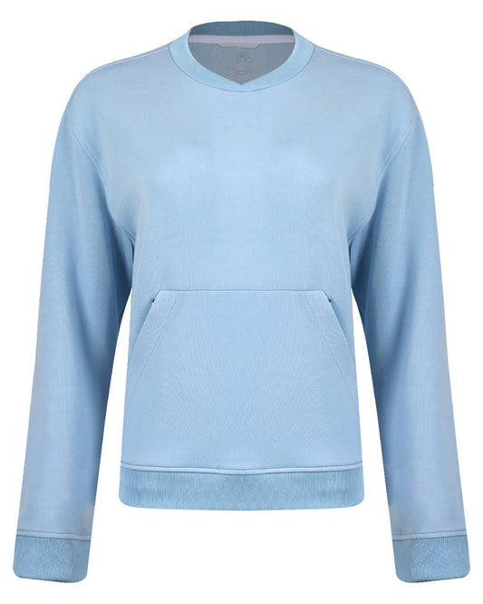 Swannies Women's Margaret Cross Neck Sweatshirt