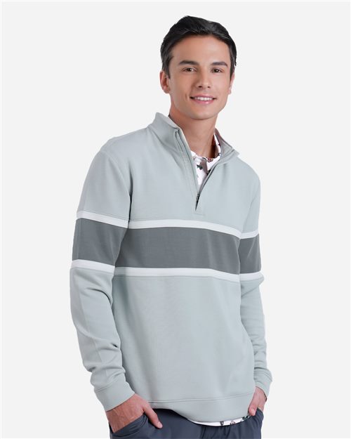 Swannies Men's Owen Quarter-Zip Colorblock Pullover