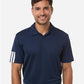 Adidas Men's Performance 3-Stripes Climacool Polo