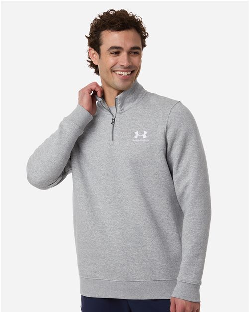 Under Armour Men's Icon Fleece Quarter-Zip Pullover