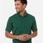 Adidas Men's Ultimate365 Micro Print Polo