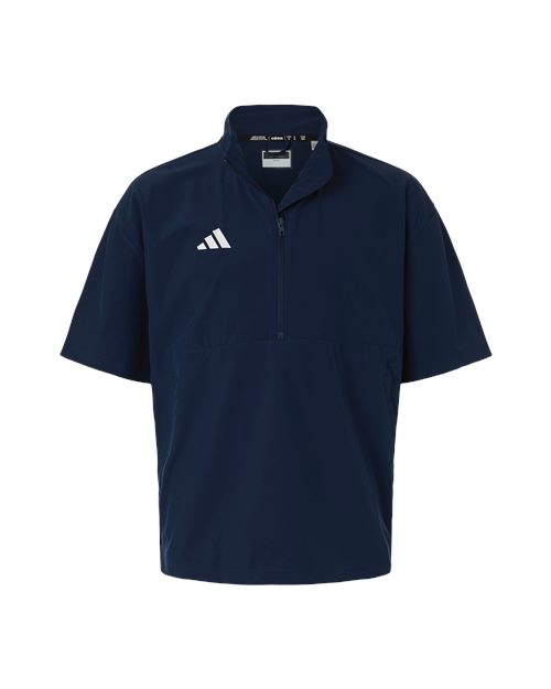 Adidas Men's Short Sleeve Quarter-Zip Pullover