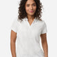 Adidas Women's Textured Jacquard Polo