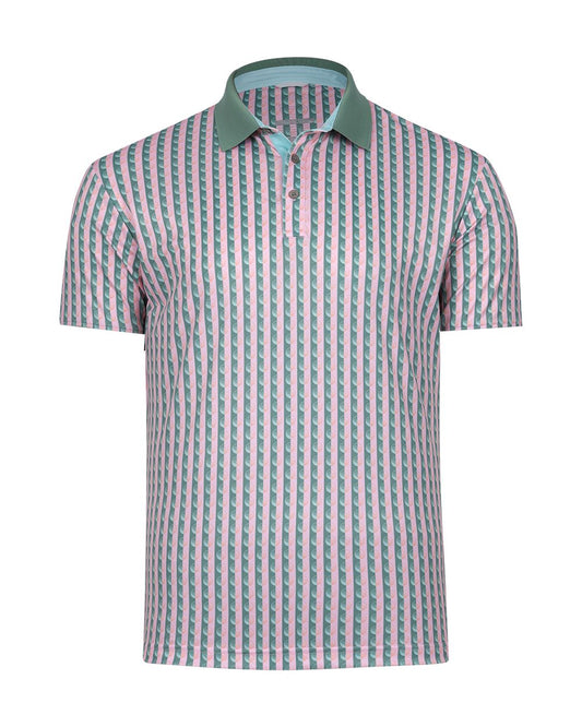 Swannies Men's Greens Piqué Polo