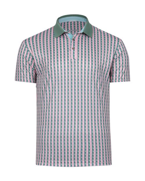 Swannies Men's Greens Piqué Polo