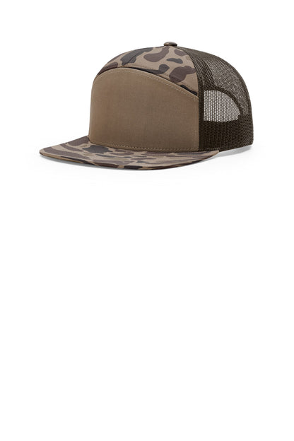 Richardson Printed 7-Panel Trucker 168P | Add Your Logo