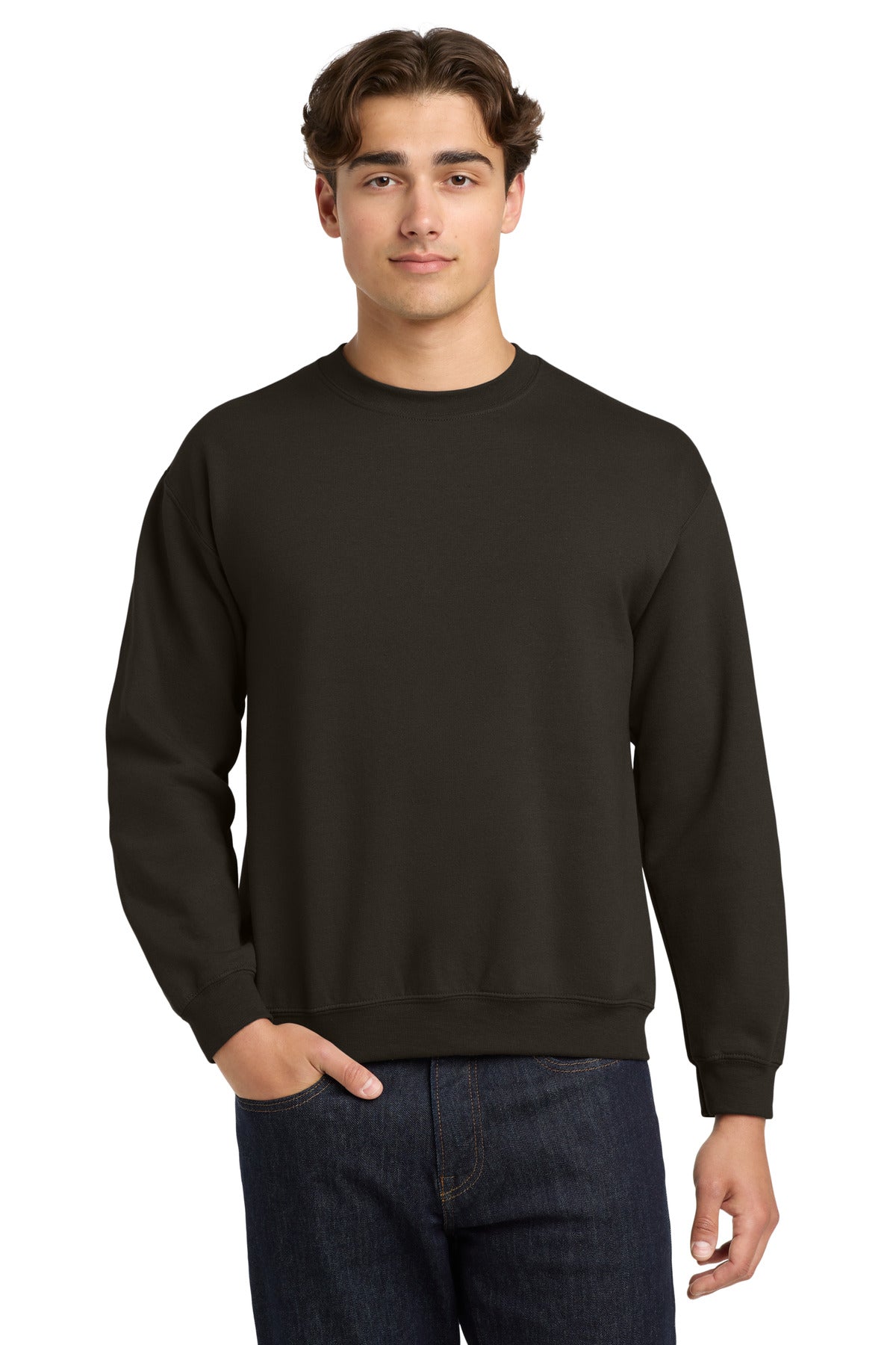 Gildan   Heavy Blend Crewneck Sweatshirt.  18000