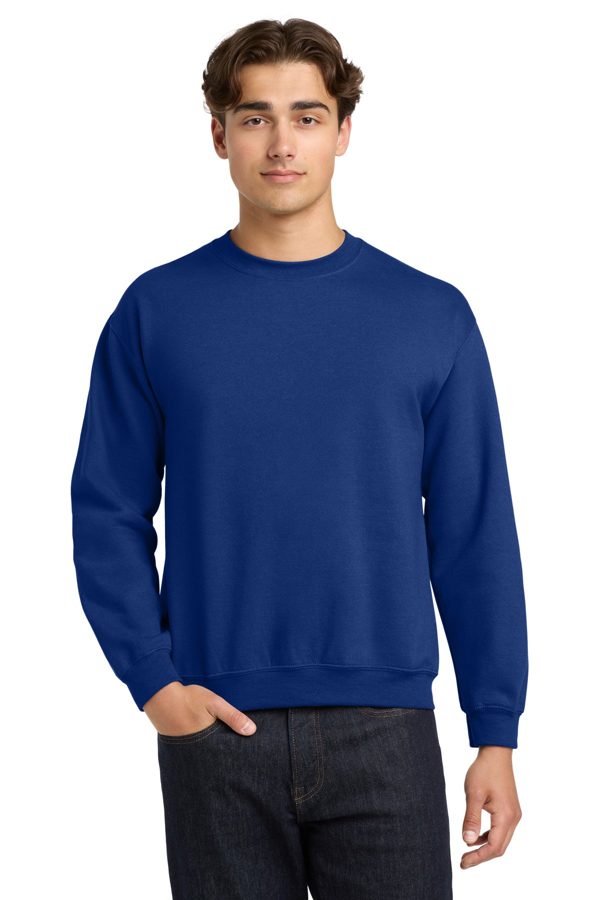Gildan   Heavy Blend Crewneck Sweatshirt.  18000