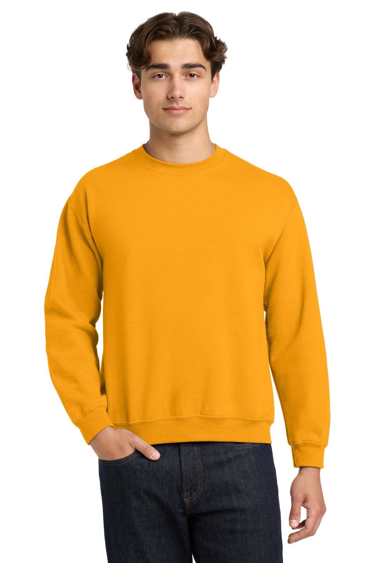 Gildan   Heavy Blend Crewneck Sweatshirt.  18000