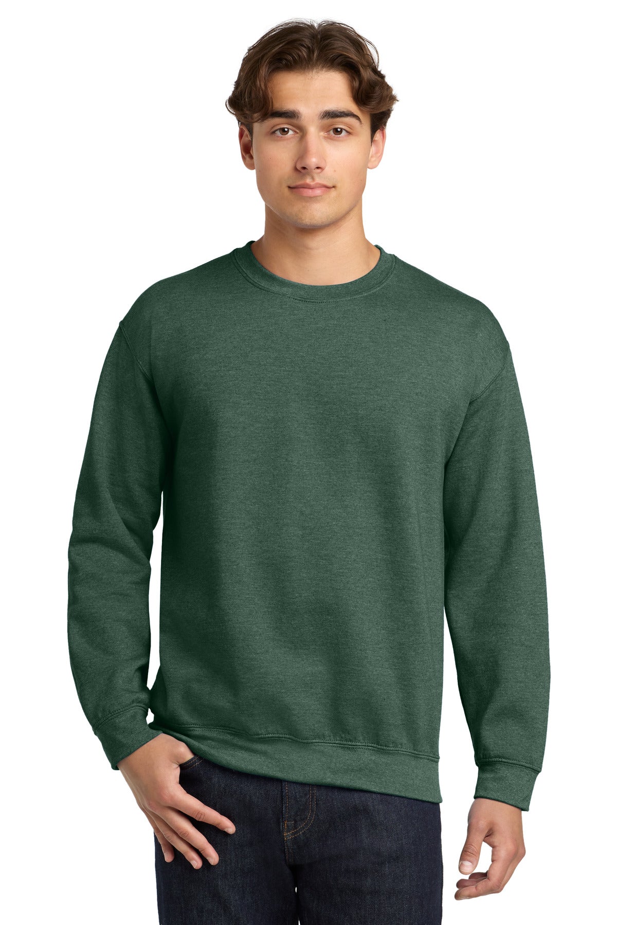 Gildan   Heavy Blend Crewneck Sweatshirt.  18000