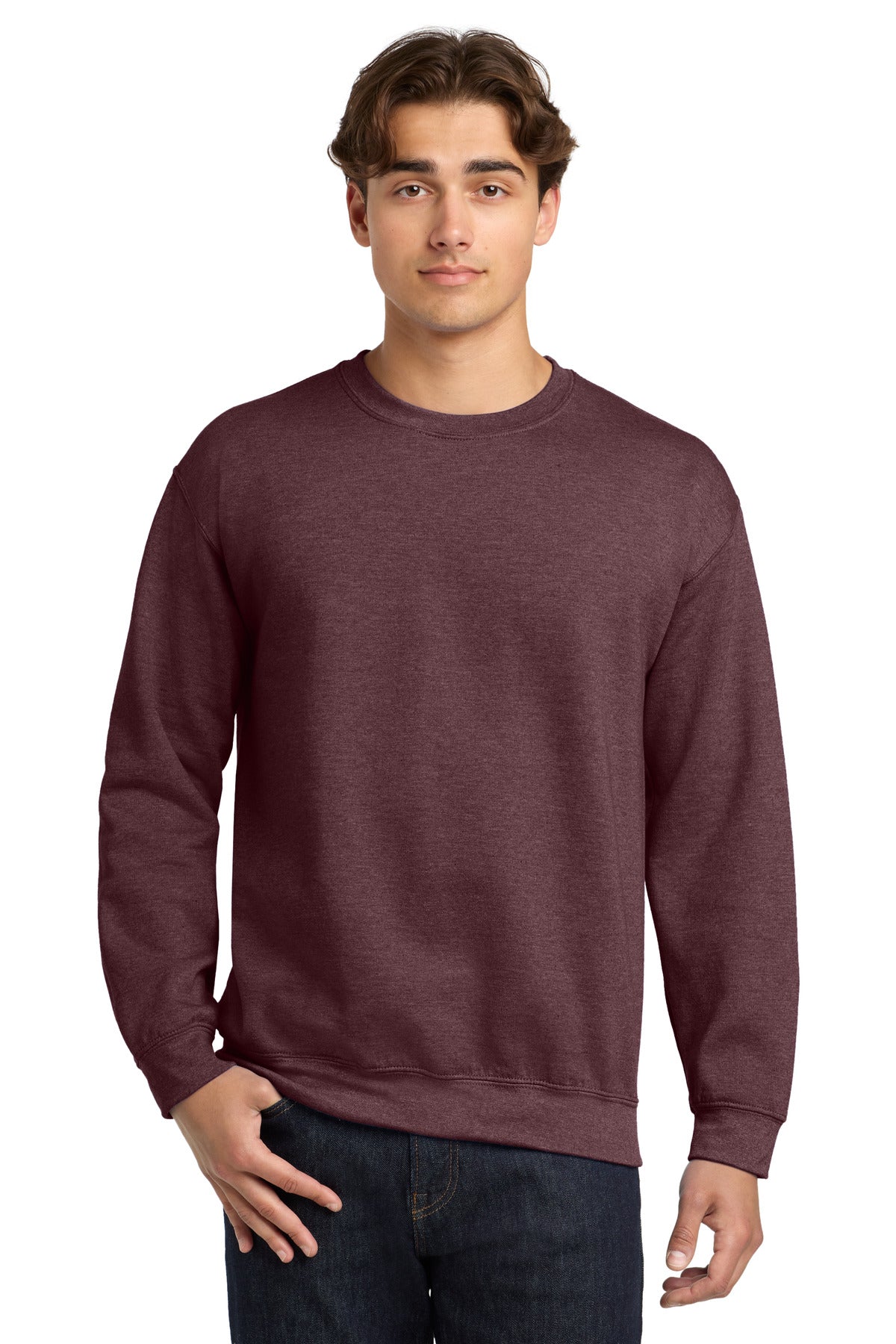 Gildan   Heavy Blend Crewneck Sweatshirt.  18000