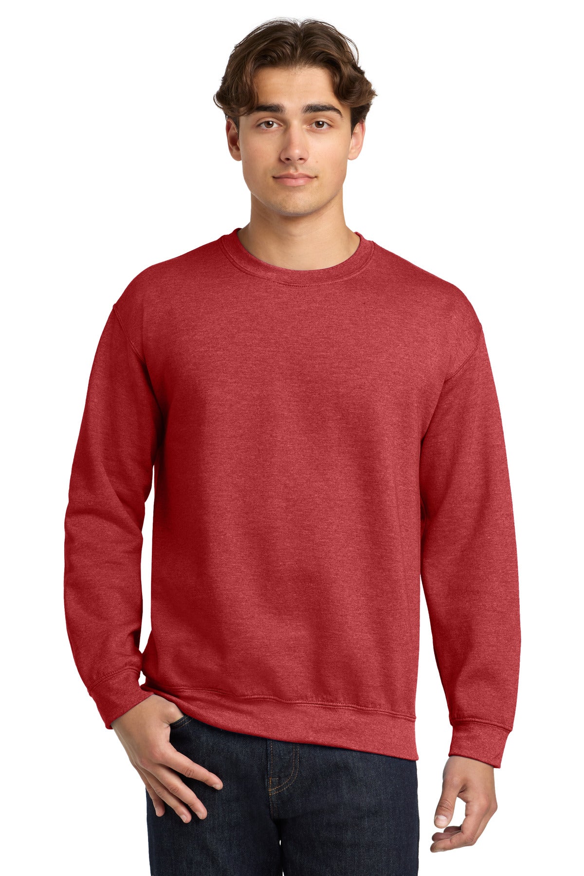 Gildan   Heavy Blend Crewneck Sweatshirt.  18000