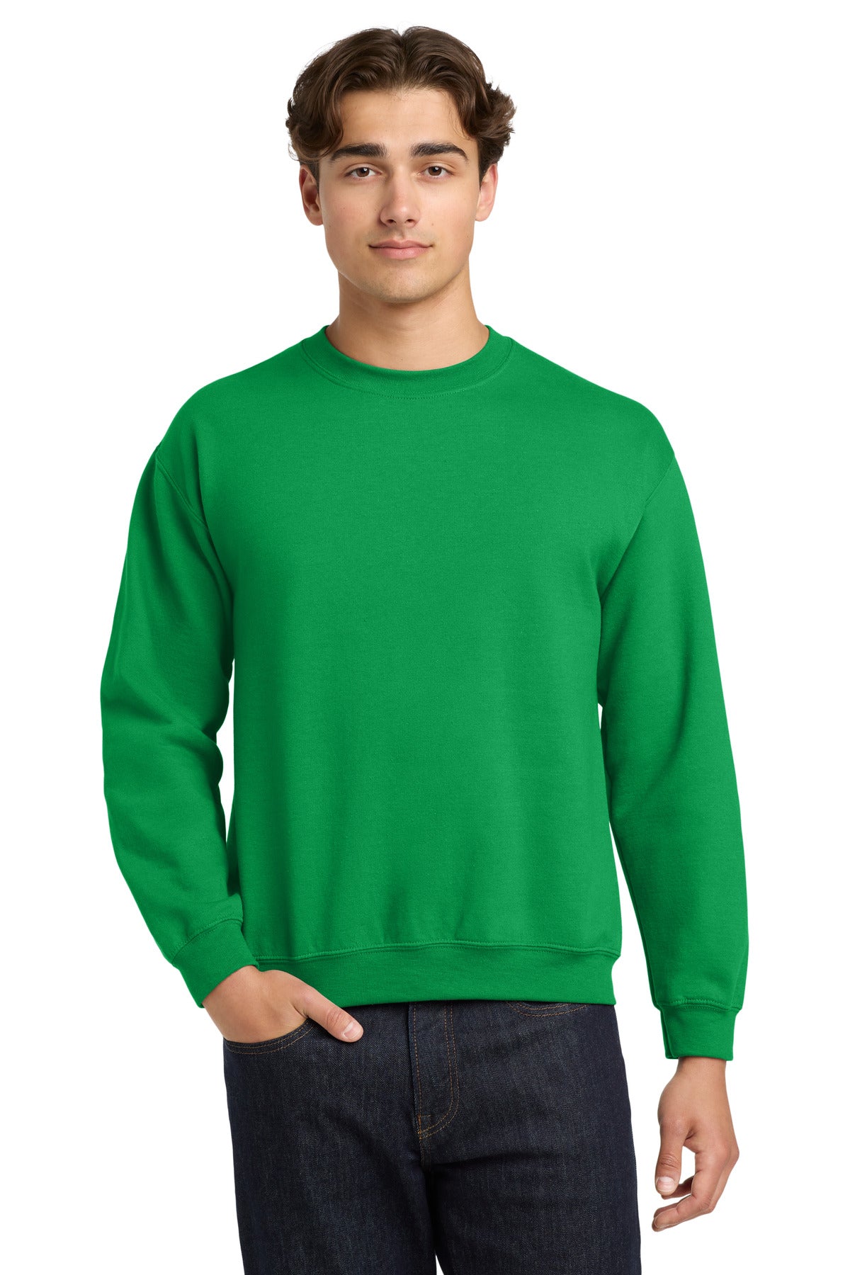Gildan   Heavy Blend Crewneck Sweatshirt.  18000