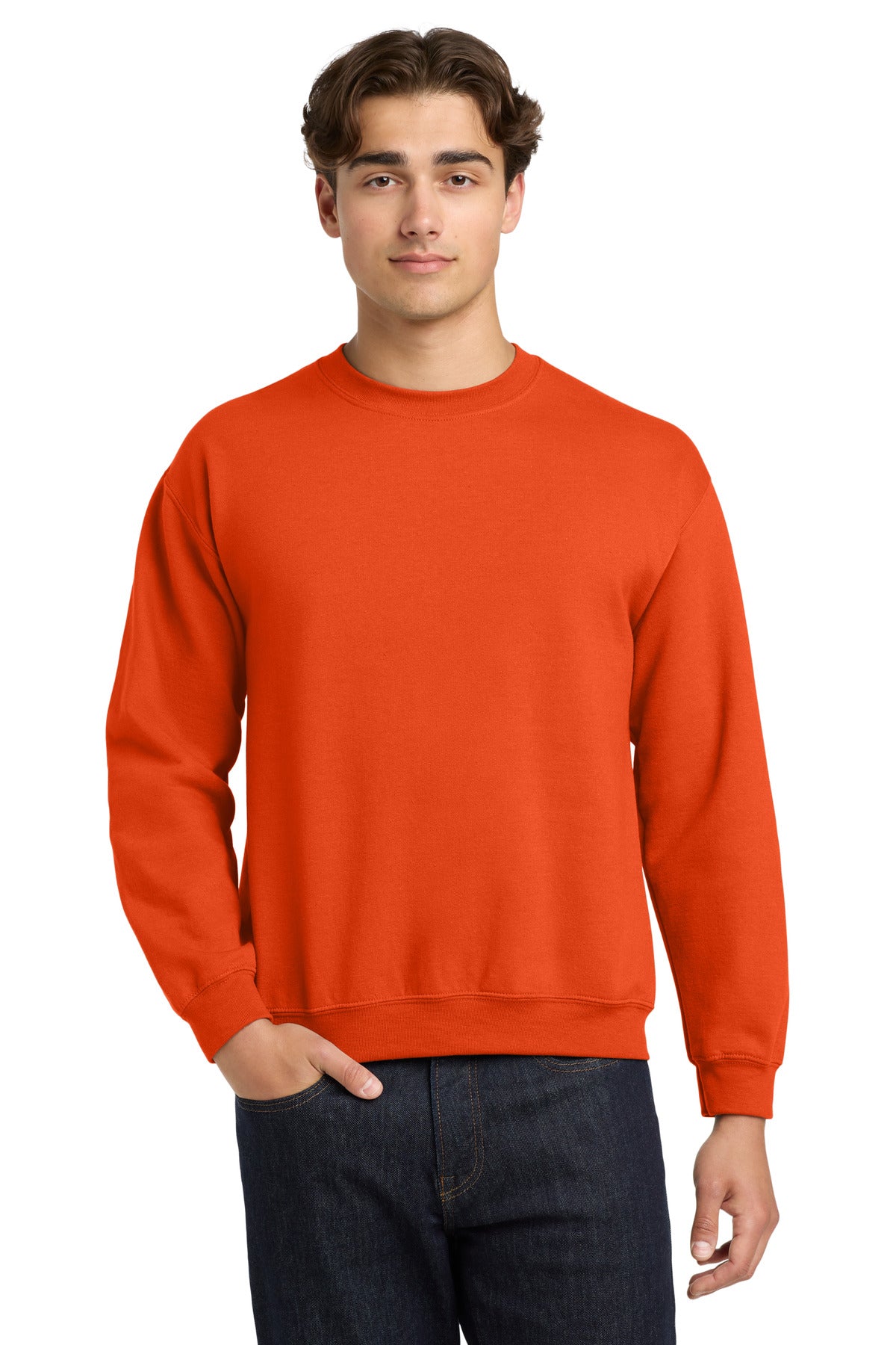 Gildan   Heavy Blend Crewneck Sweatshirt.  18000