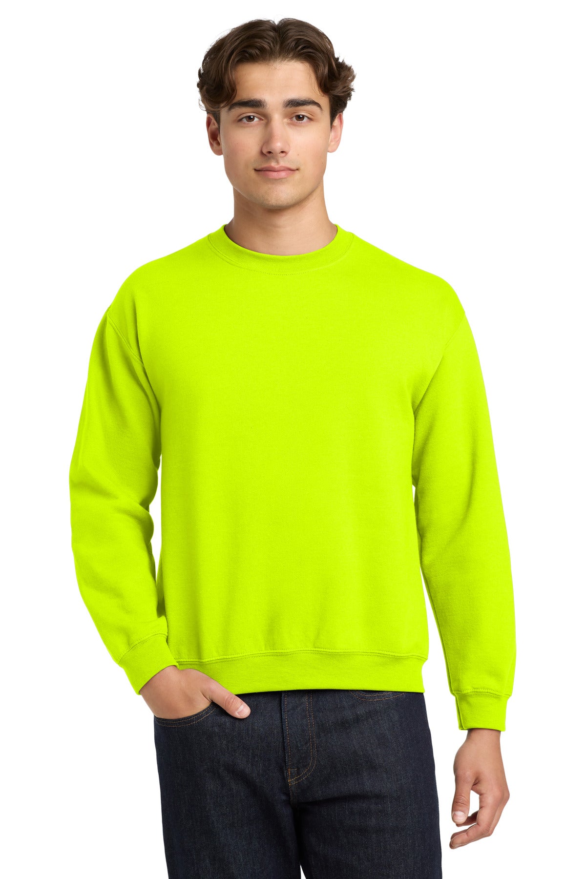 Gildan   Heavy Blend Crewneck Sweatshirt.  18000