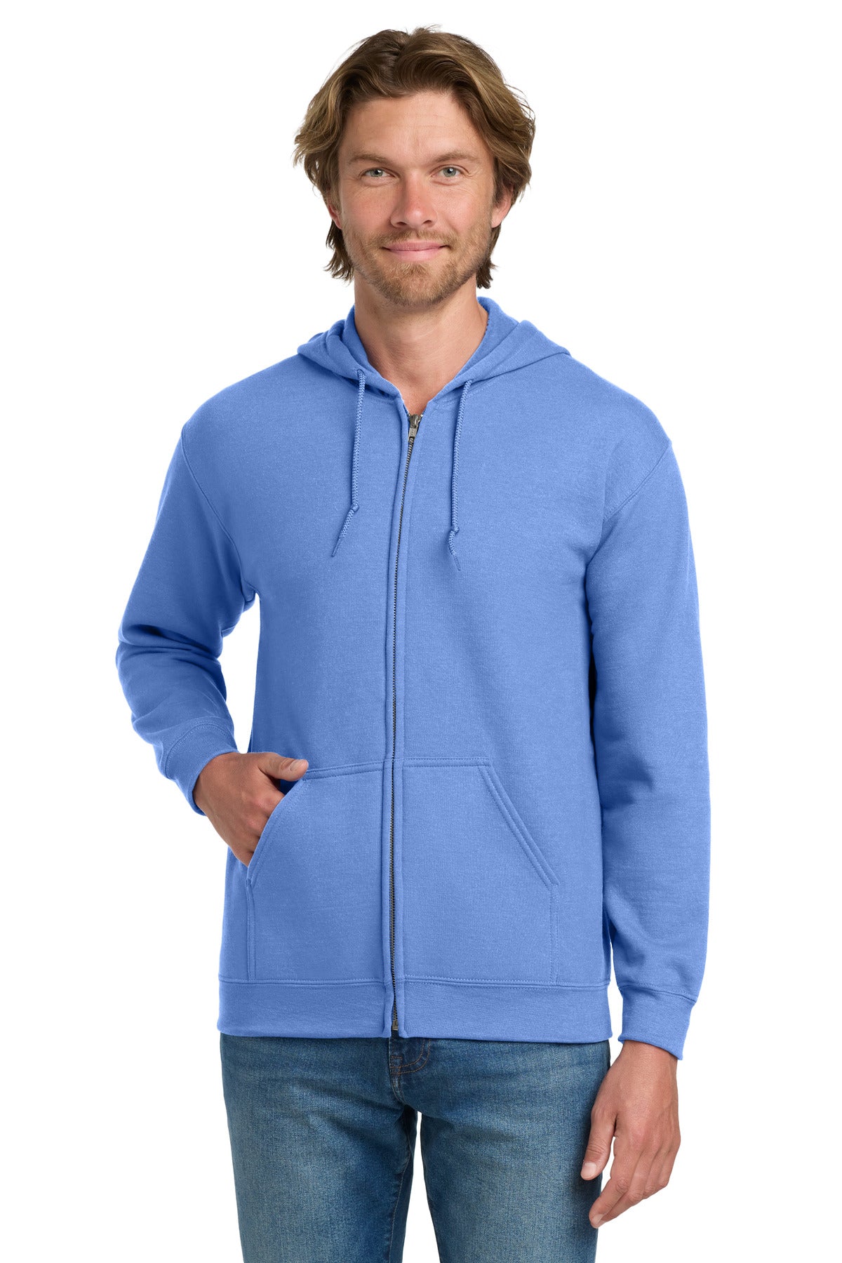Gildan ®  - Heavy Blend™ Full-Zip Hooded Sweatshirt. 18600 | Add Your Logo