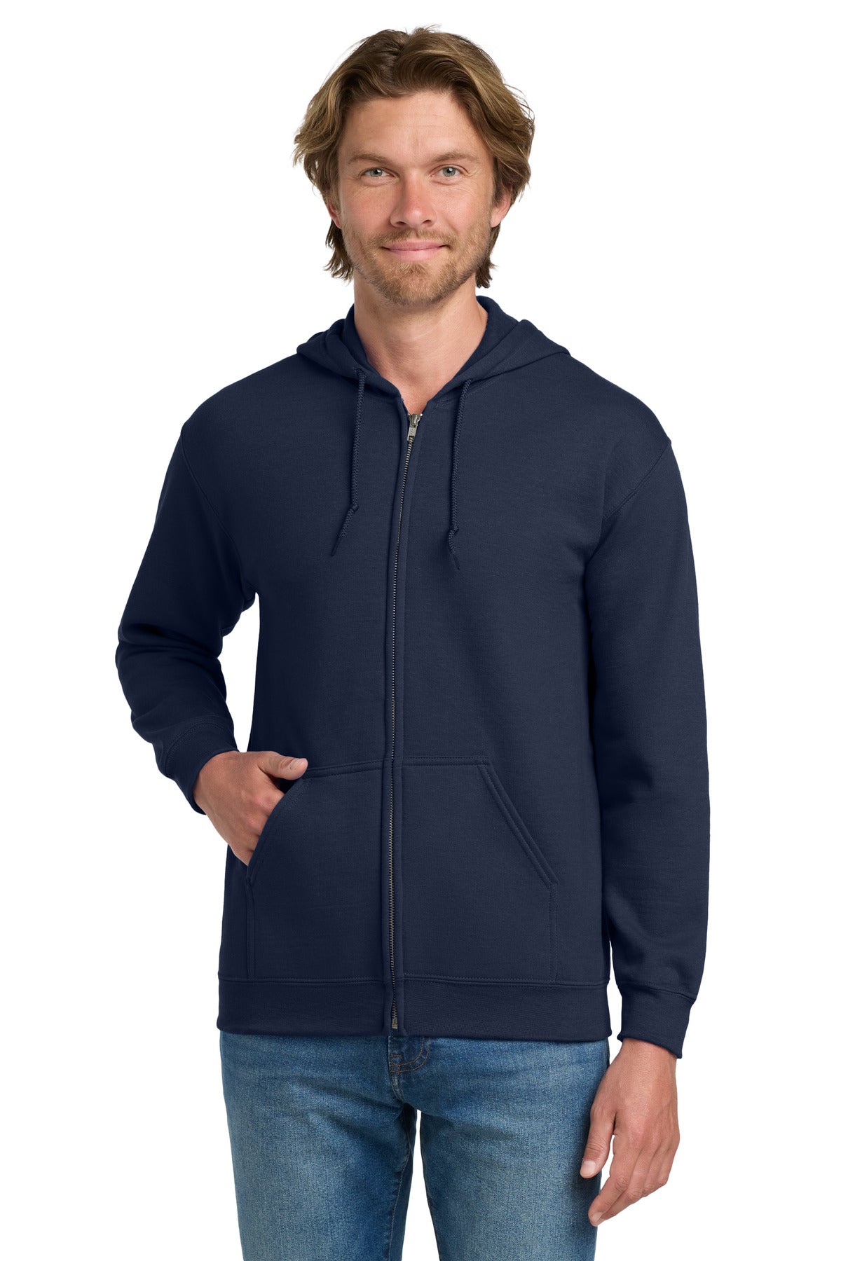 Gildan ®  - Heavy Blend™ Full-Zip Hooded Sweatshirt. 18600 | Add Your Logo