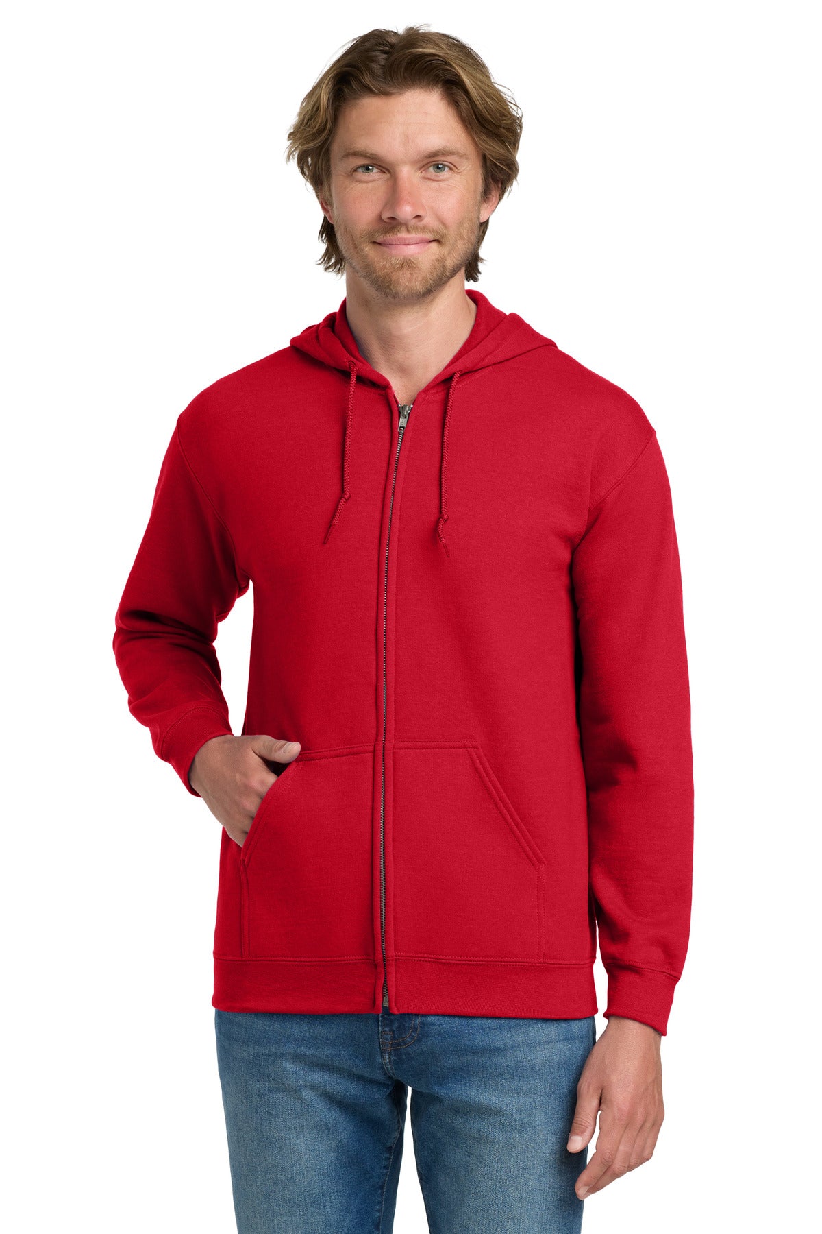 Gildan ®  - Heavy Blend™ Full-Zip Hooded Sweatshirt. 18600 | Add Your Logo