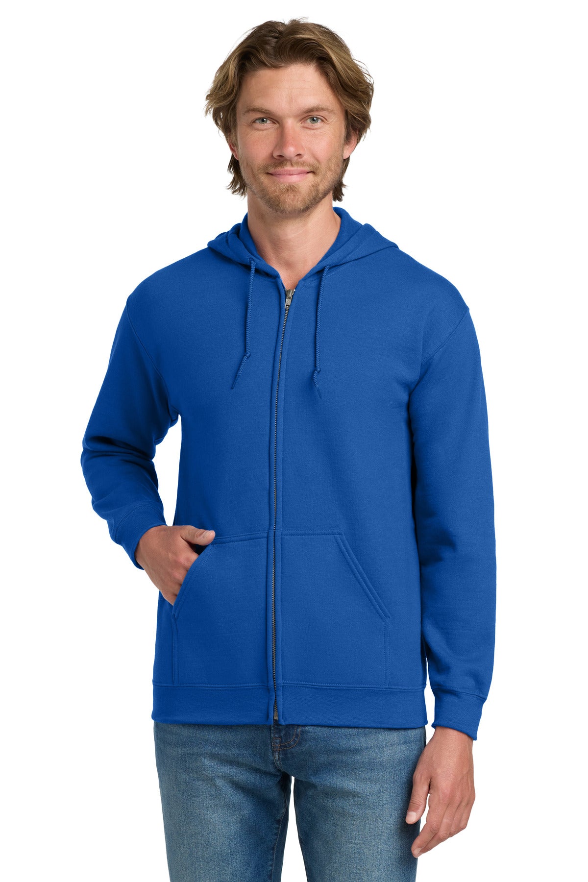 Gildan ®  - Heavy Blend™ Full-Zip Hooded Sweatshirt. 18600 | Add Your Logo
