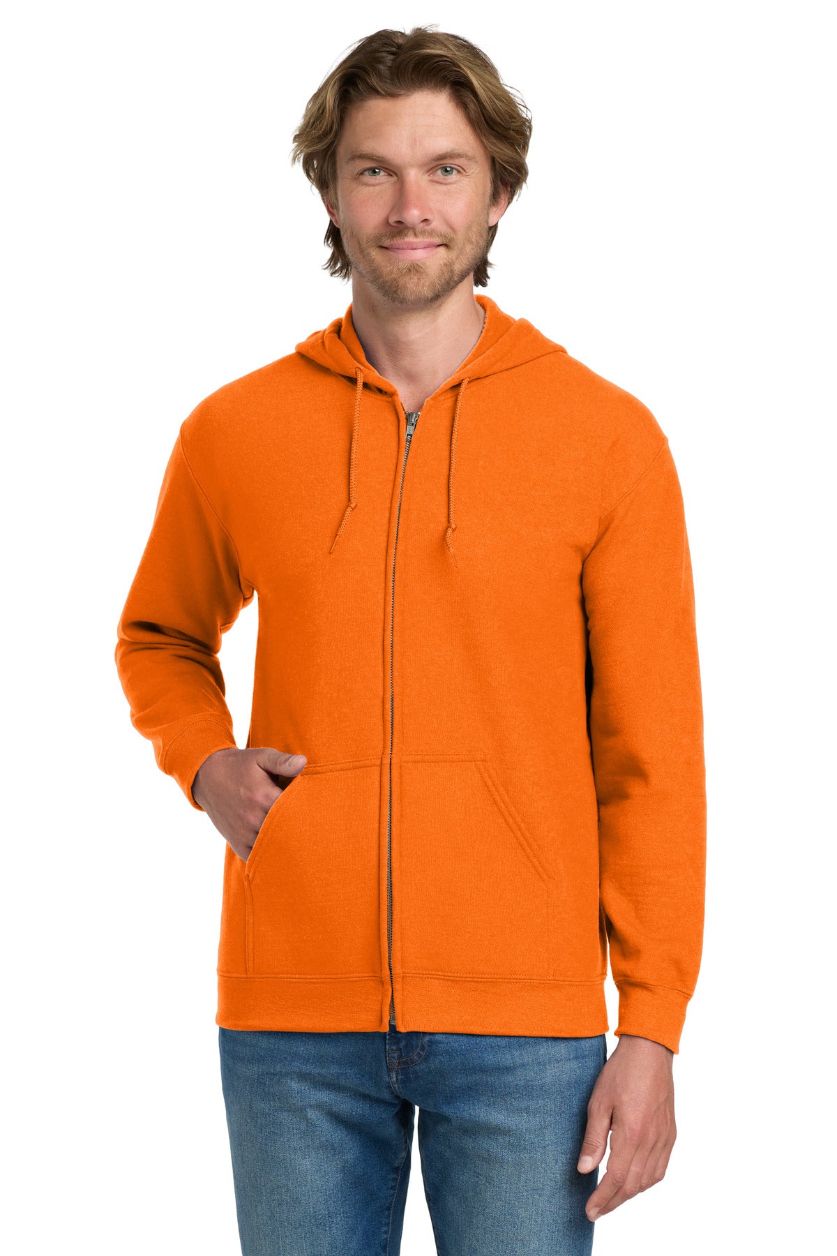 Gildan ®  - Heavy Blend™ Full-Zip Hooded Sweatshirt. 18600 | Add Your Logo