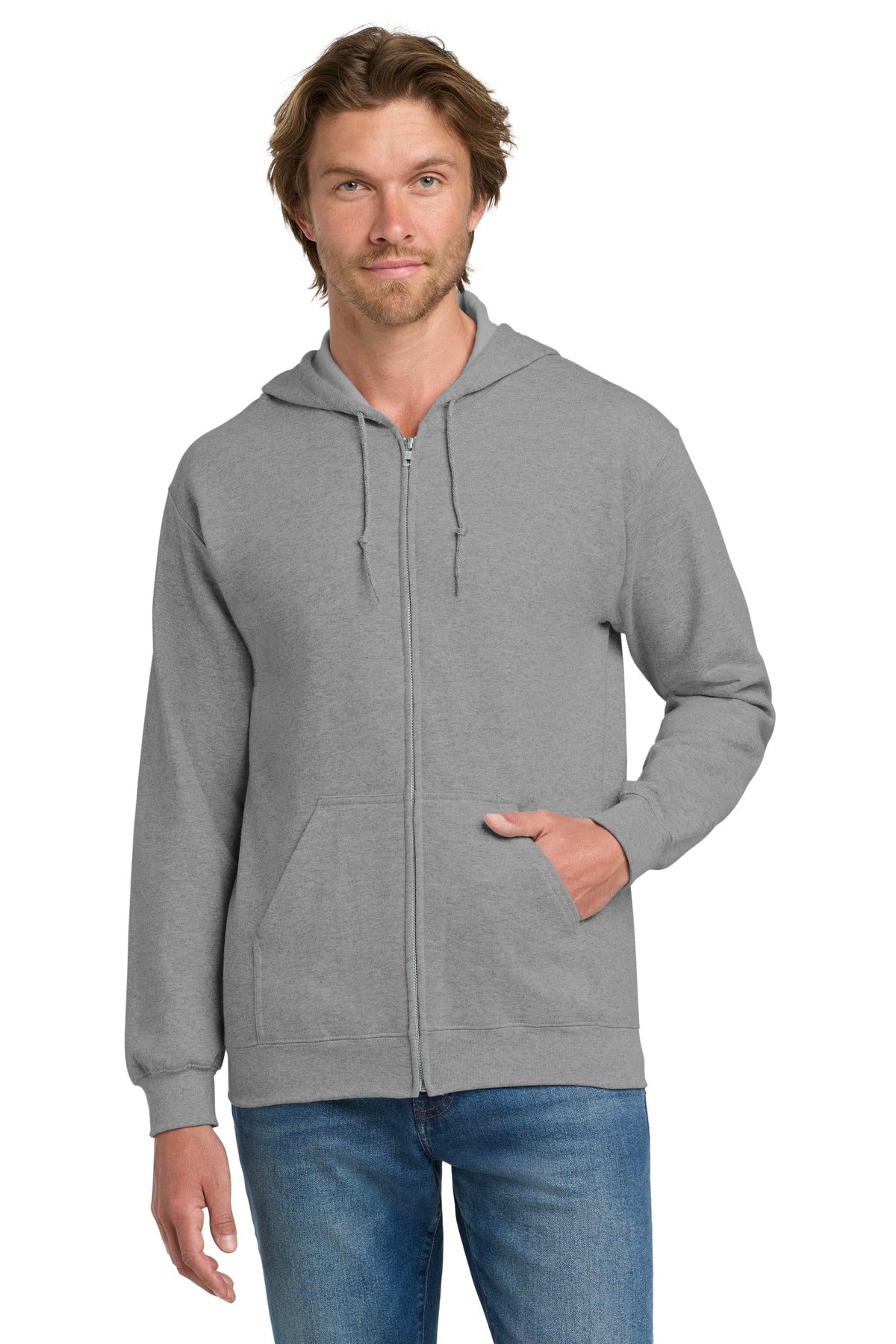 Gildan ®  - Heavy Blend™ Full-Zip Hooded Sweatshirt. 18600 | Add Your Logo
