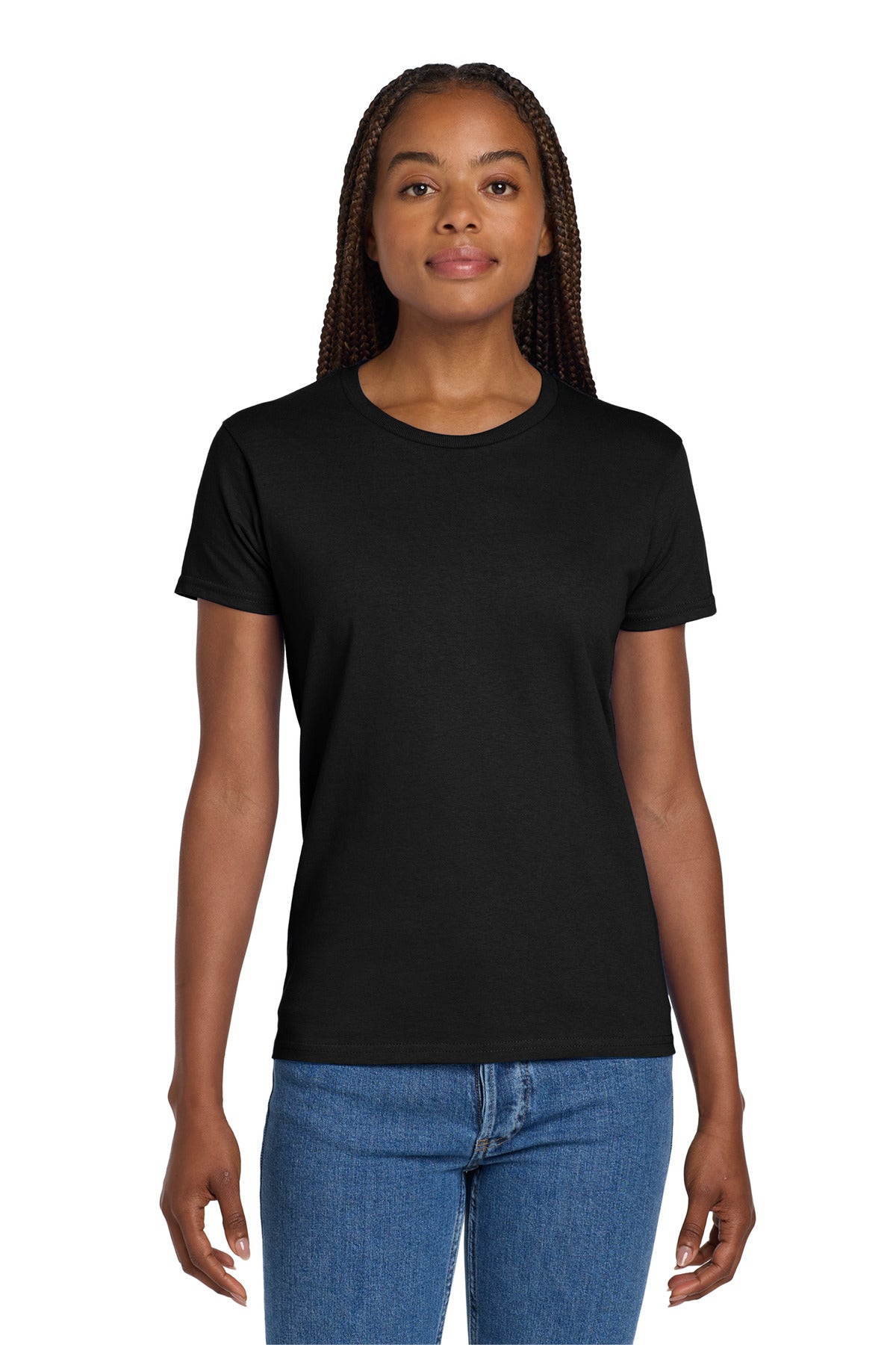 Gildan   Women's Ultra Cotton   100% US Cotton T-Shirt. 2000L