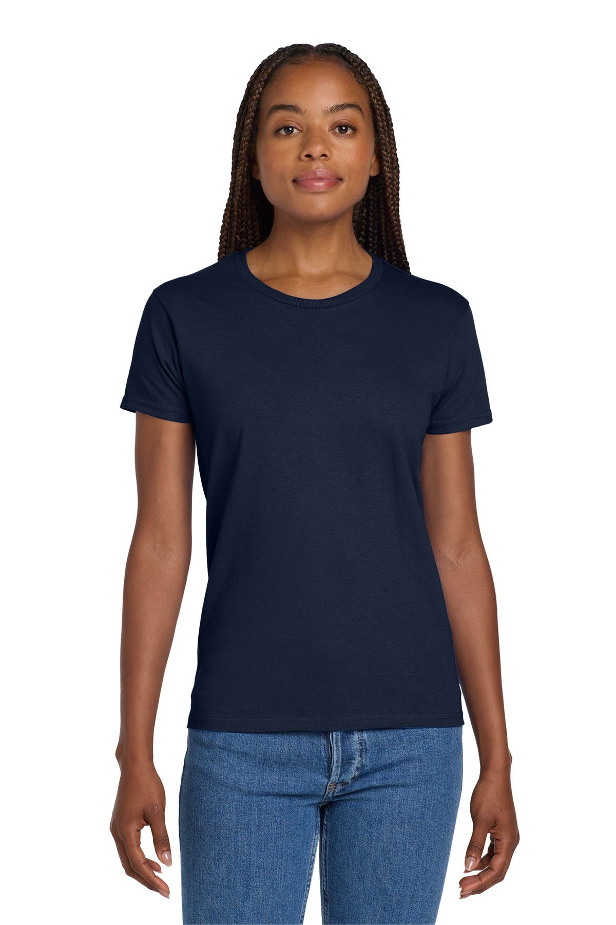 Gildan   Women's Ultra Cotton   100% US Cotton T-Shirt. 2000L