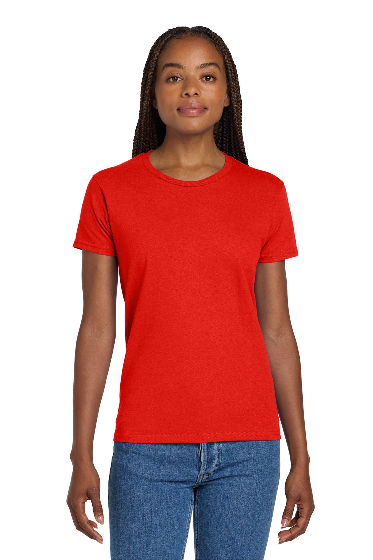 Gildan   Women's Ultra Cotton   100% US Cotton T-Shirt. 2000L