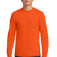 Gildan ®  - Ultra Cotton ®  100% US Cotton Long Sleeve T-Shirt with Pocket.  2410 | Add Your Logo