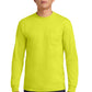 Gildan ®  - Ultra Cotton ®  100% US Cotton Long Sleeve T-Shirt with Pocket.  2410 | Add Your Logo
