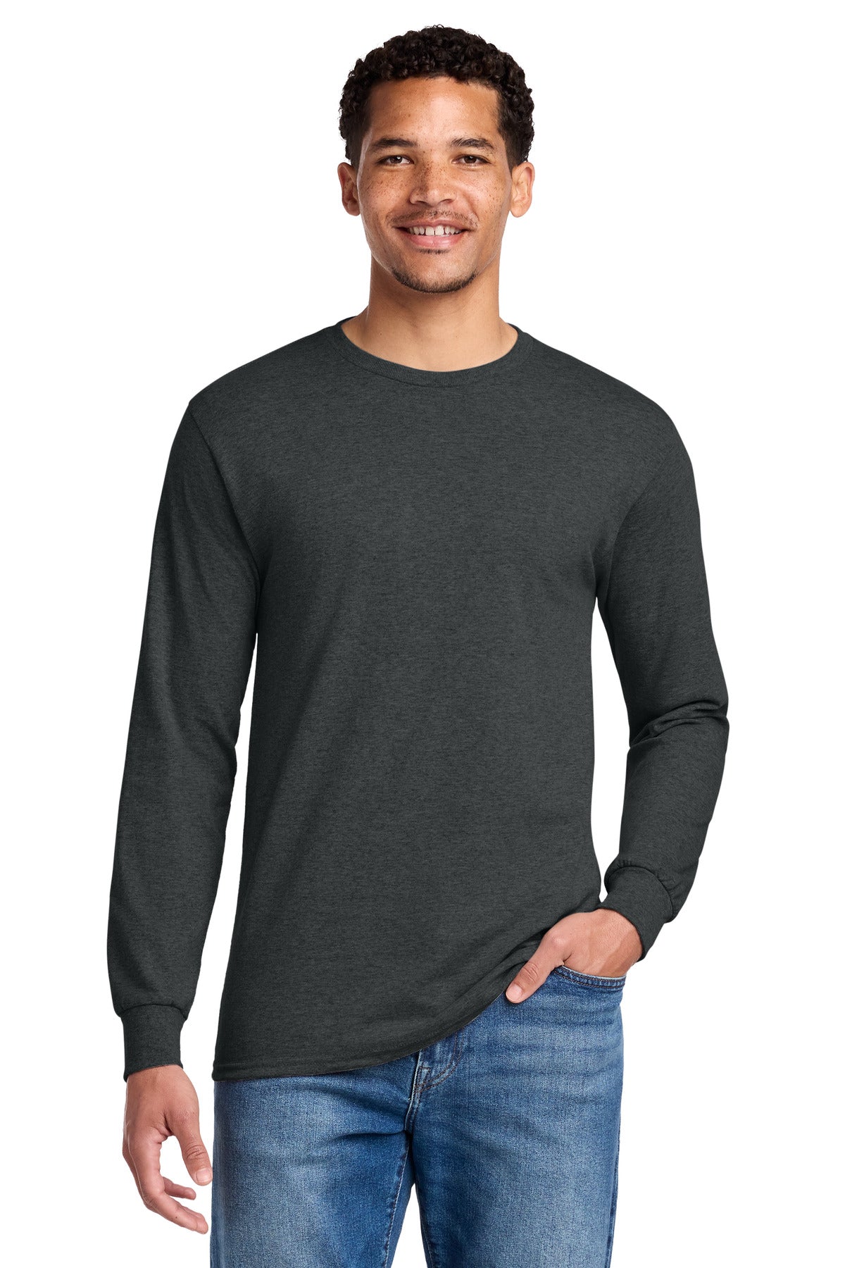 Jerzees   - Dri-Power   50/50 Cotton/Poly Long Sleeve T-Shirt.  29LS